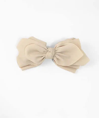 Multi Layer Knotted Bow Hair Clip