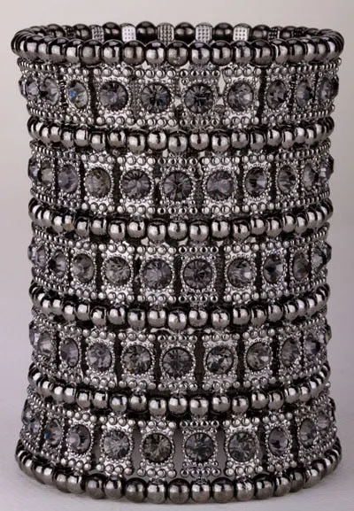 Multi layer Stretch Cuff Bracelet Women Jewelry
