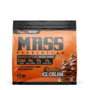 Muscle Sport MASS Revolution Weight Gainer 12lbs