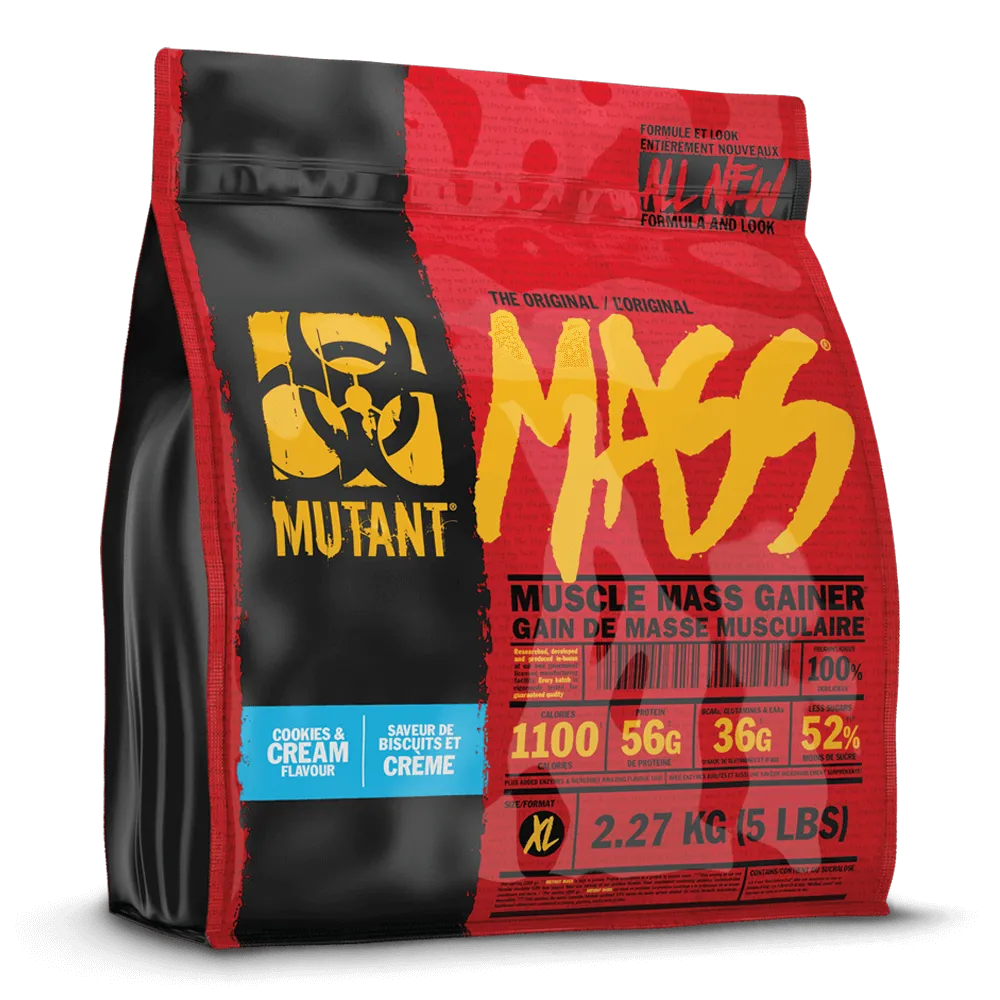 Mutant Mass Cookies & Cream - 2200g.
