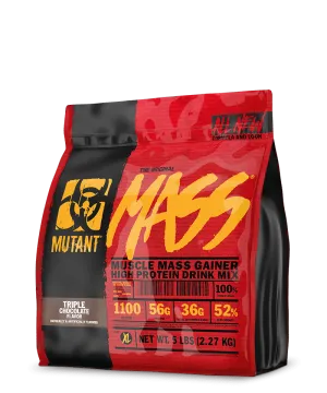 Mutant MASS High Protein Drink Mix - Triple Chocolate (5 lbs)