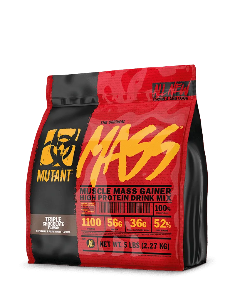 Mutant MASS High Protein Drink Mix - Triple Chocolate (5 lbs)