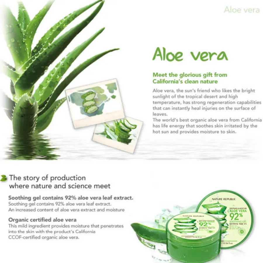 NATURE REPUBLIC Soothing & Moisture Aloe Vera Foam Cleanser, 150ml/ 5.07fl.oz