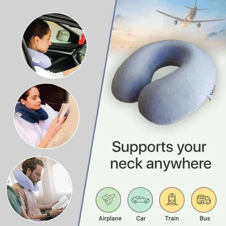 Neck Cushion | Memory Foam Travel Pillow