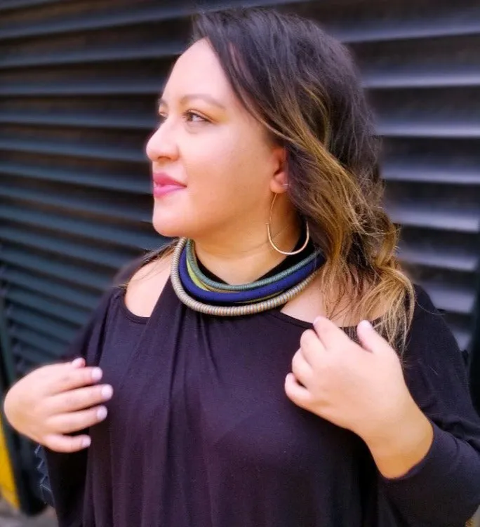 Necklace - Multi Color Choker