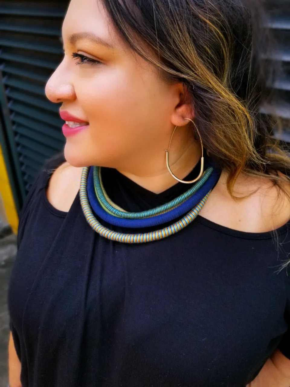 Necklace - Multi Color Choker