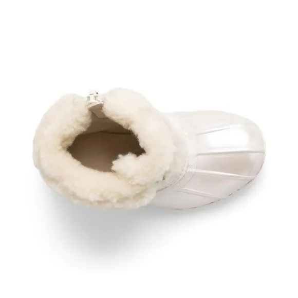 NEW Sperry Kids Alpine Saltwater Junior Boot in Ivory
