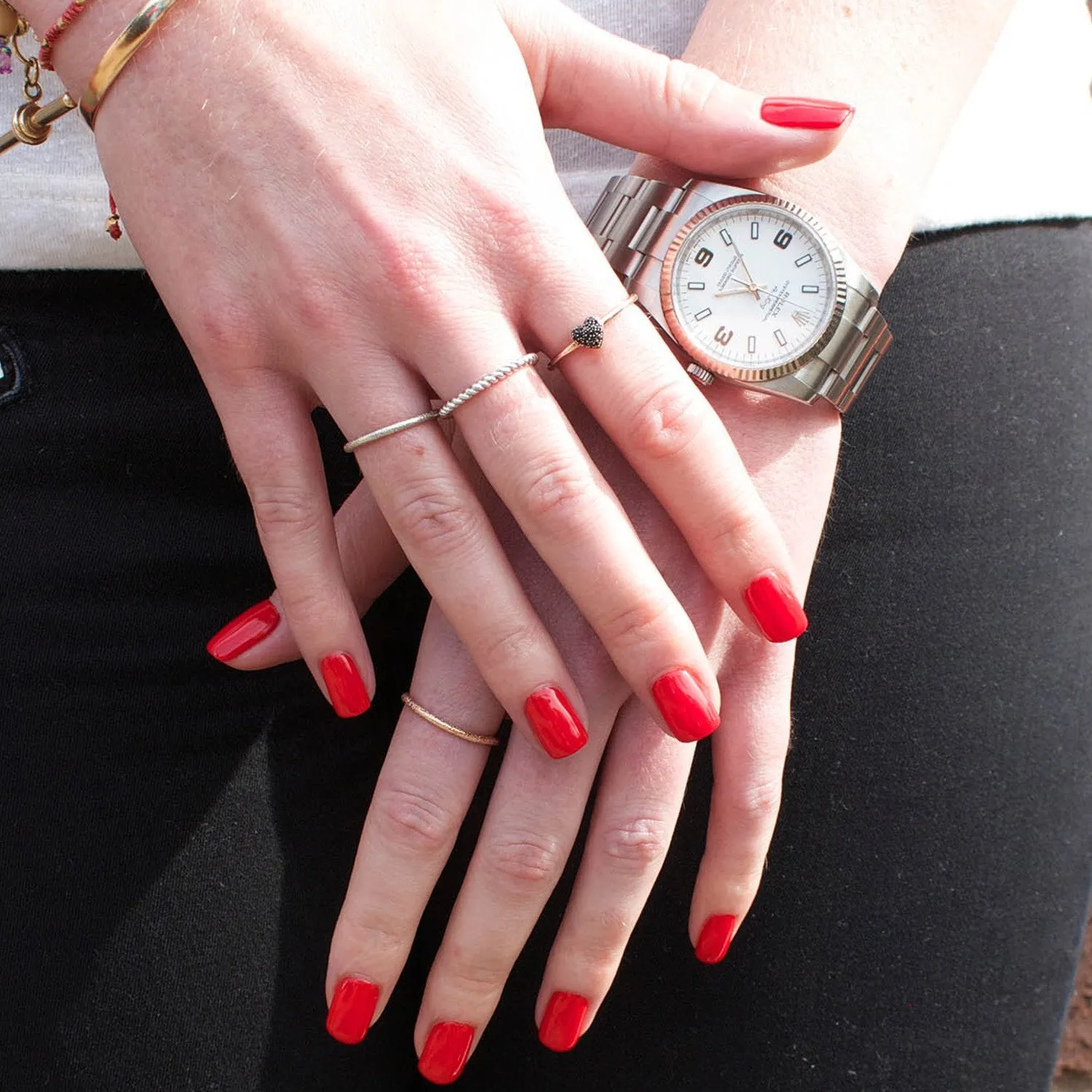 NO.166 BLAZING LACQUER NAIL POLISH