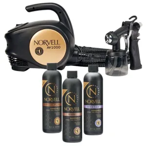Norvell M1000 HVLP Mobile Spray System with Supplies   Training!