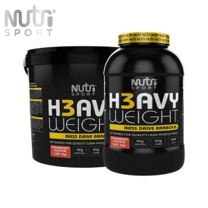 NutriSport H3avyweight Mass Drive Anabolic - Muscle Mass Building Formula
