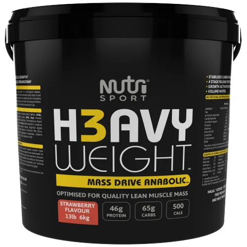 NutriSport H3avyweight Mass Drive Anabolic - Muscle Mass Building Formula