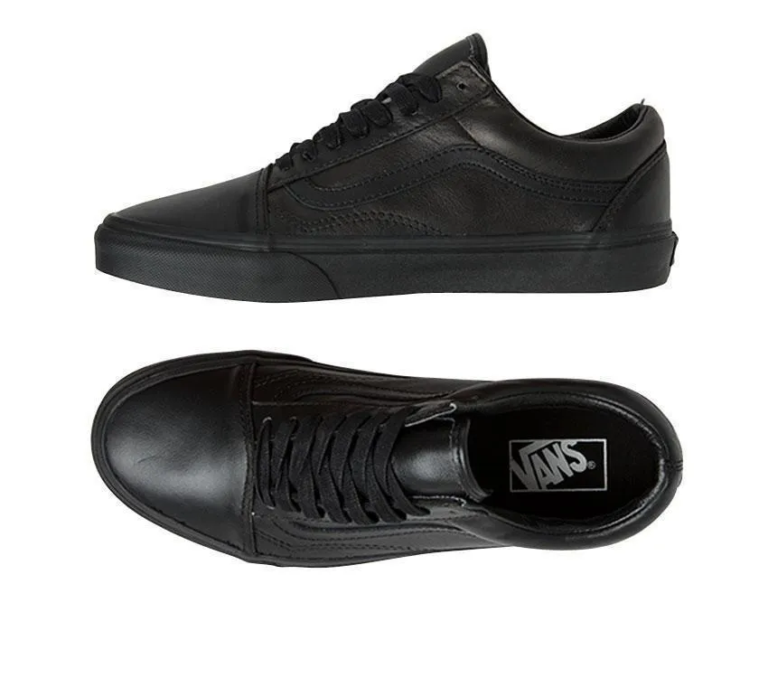 Old Skool Leather Blk/Blk