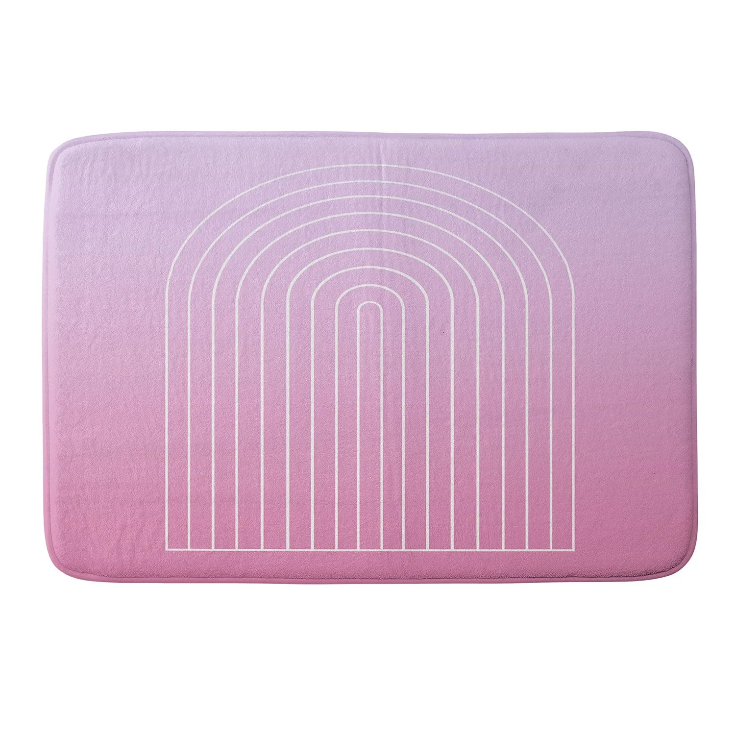 OMBRE ARCH V MEMORY FOAM BATH MAT