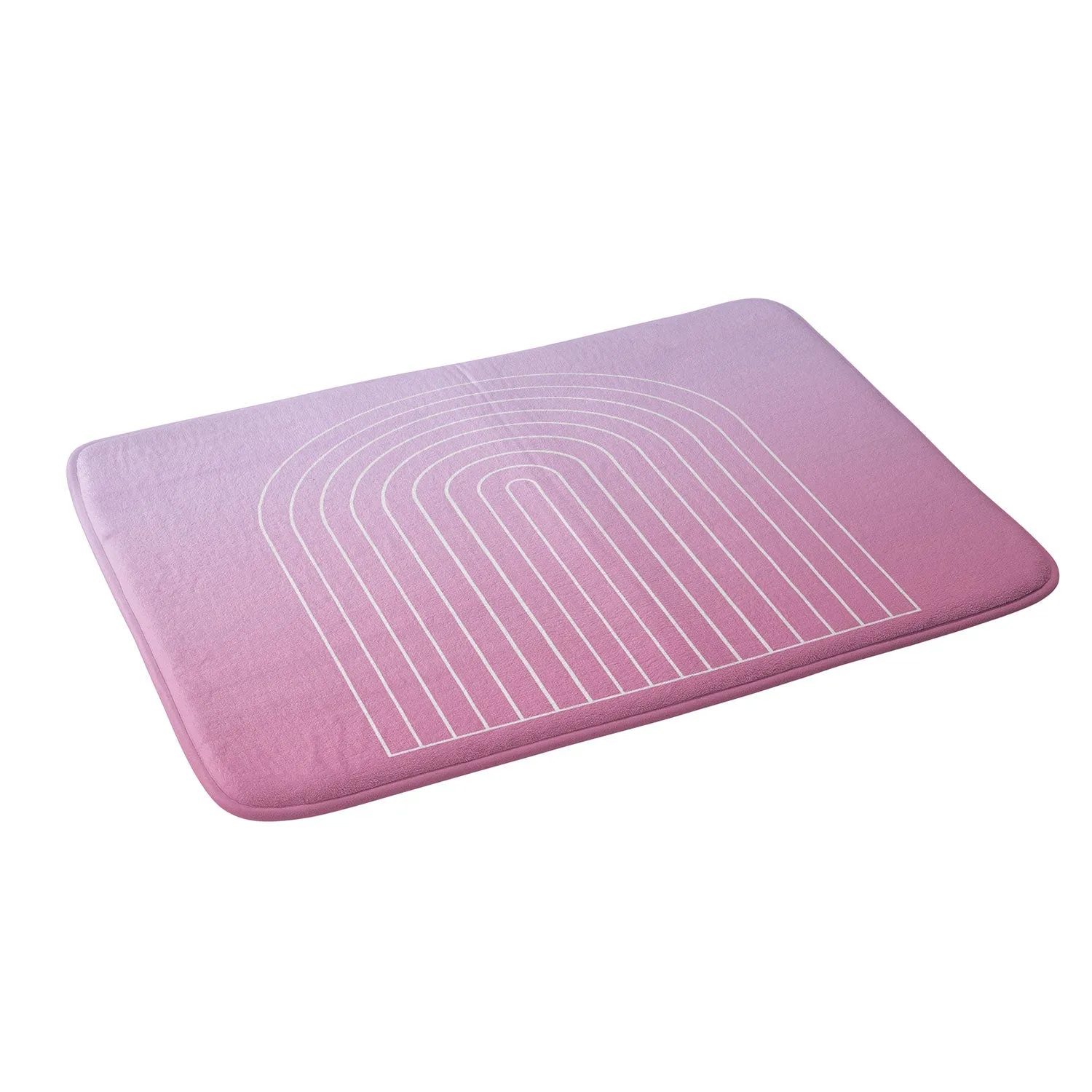 OMBRE ARCH V MEMORY FOAM BATH MAT