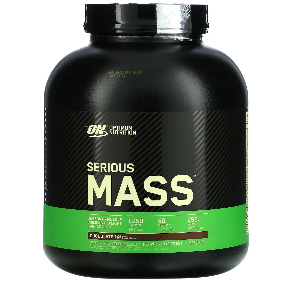 Optimum Nutrition Serious Mass (6 Lbs) Chocolate EXP Mar 2026