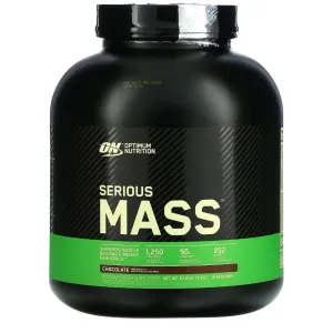Optimum Nutrition Serious Mass (6 Lbs) Chocolate EXP Mar 2026