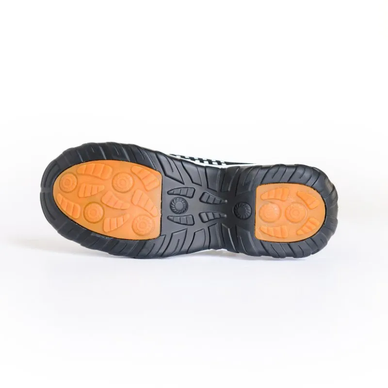 Ortho Stretch Cushion Shoes - Black White