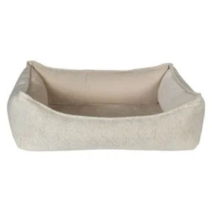 Oslo Ortho Nesting Bed —  Natura Jacquard   Linen MicroVevlet