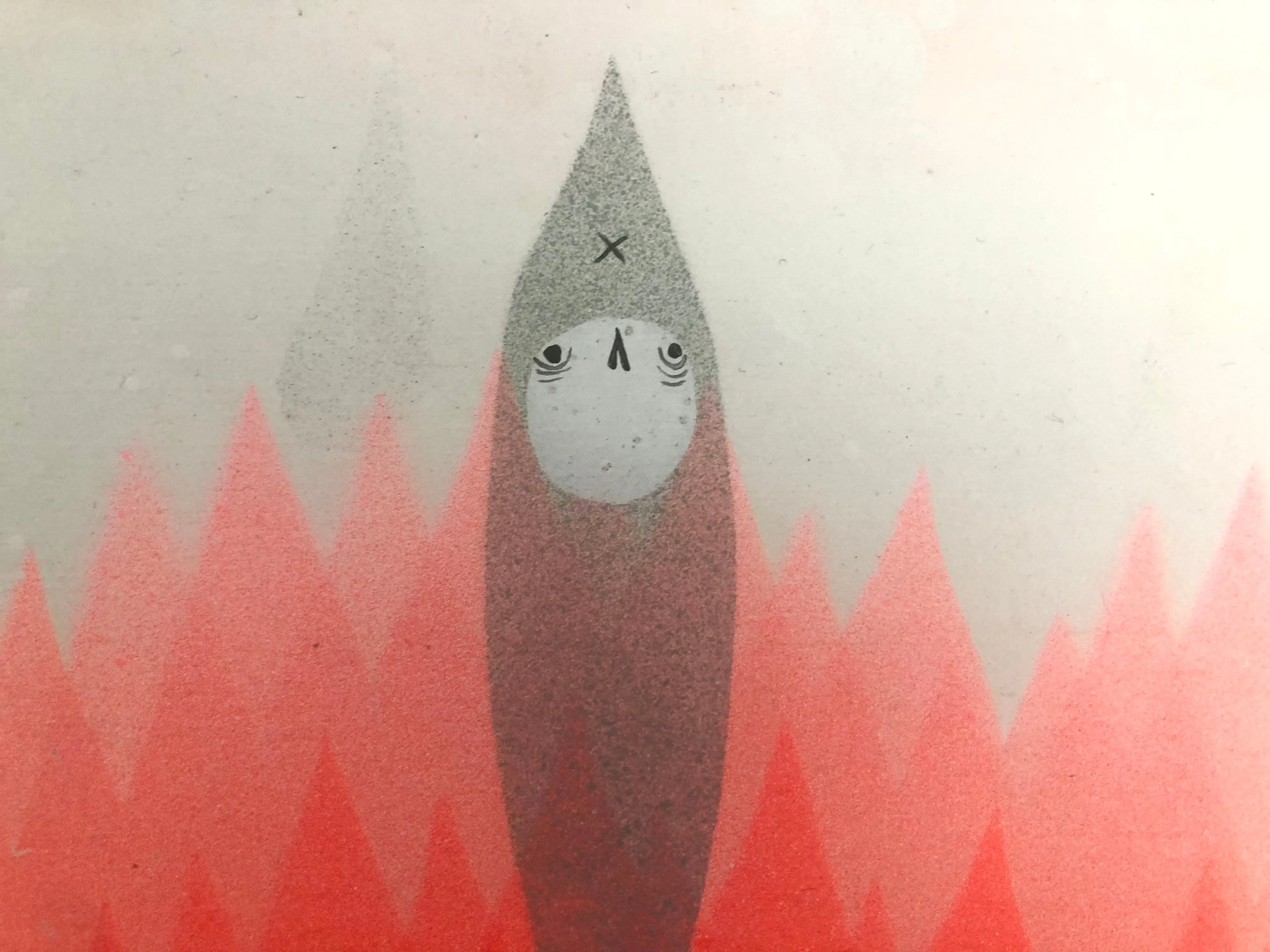 Parskid “Ghost Breath” painting