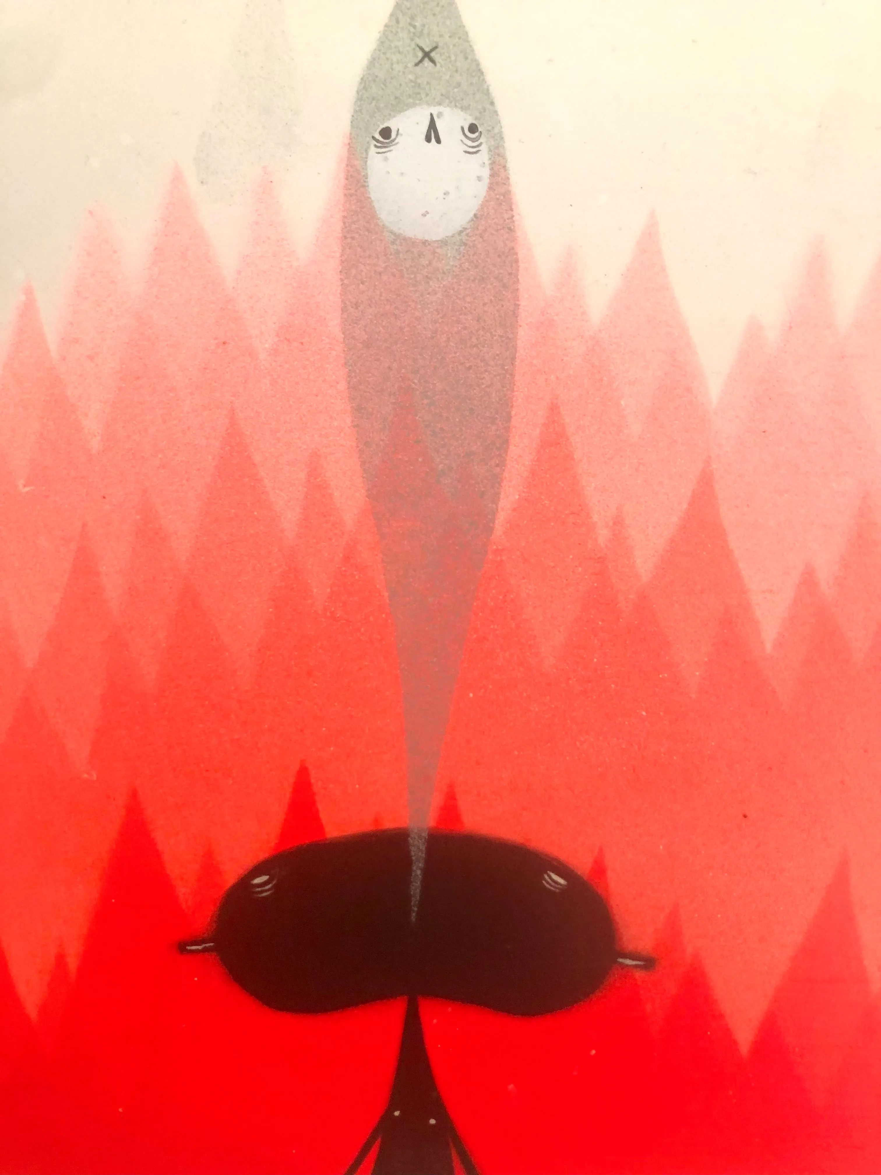 Parskid “Ghost Breath” painting