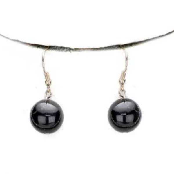 Pearl (faux) Black & Cream Collar Necklace Set