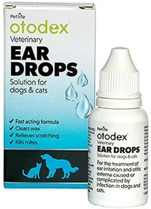 Petlife Otodex Pet Veterinary Ear Drops, 14 ml