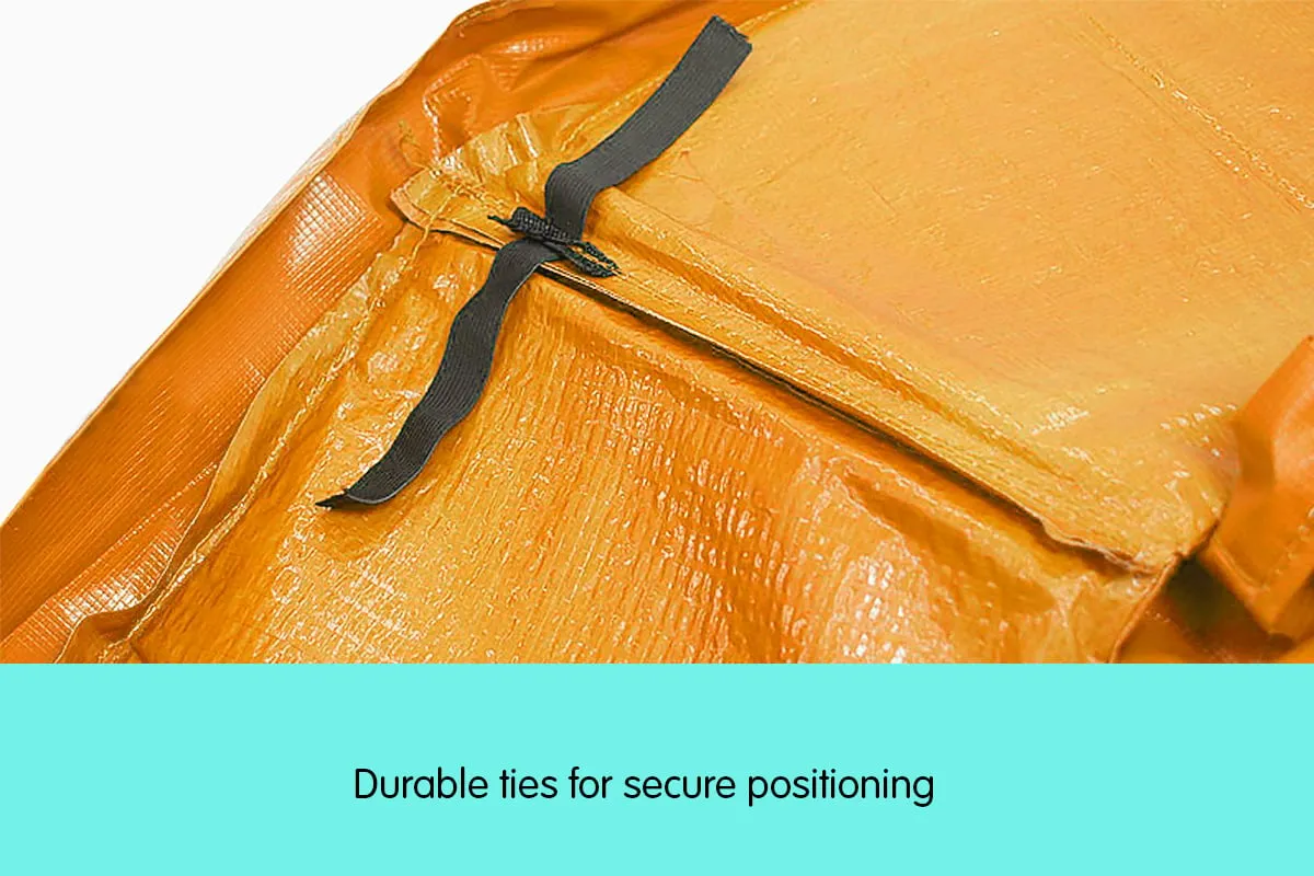 Powertrain Replacement Trampoline Spring Safety Pad - 10ft Orange