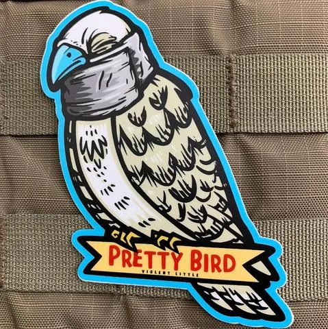 PRETTY BIRD PETEY STICKER