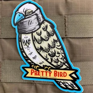 PRETTY BIRD PETEY STICKER
