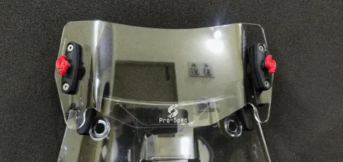 Pro-Spec Easy Ride Windshield Extender Clip-on Universal