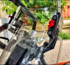 Pro-Spec Easy Ride Windshield Extender Clip-on Universal