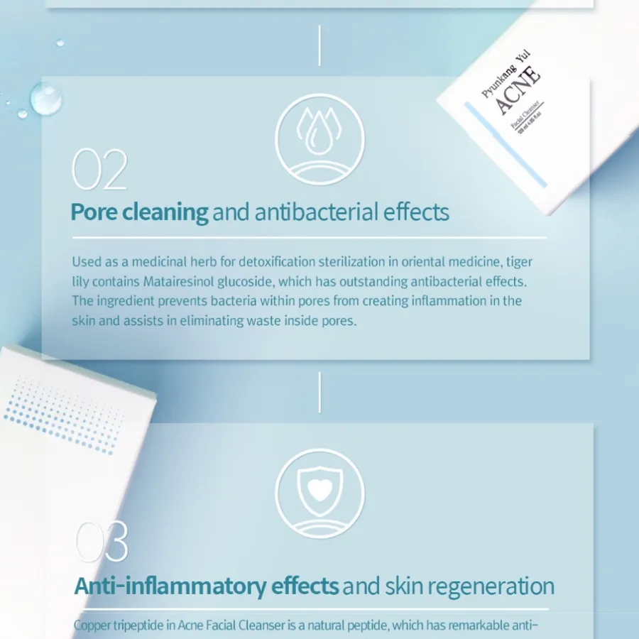 PYUNKANG YUL Acne Facial Cleanser, 120ml/ 4.06fl.oz