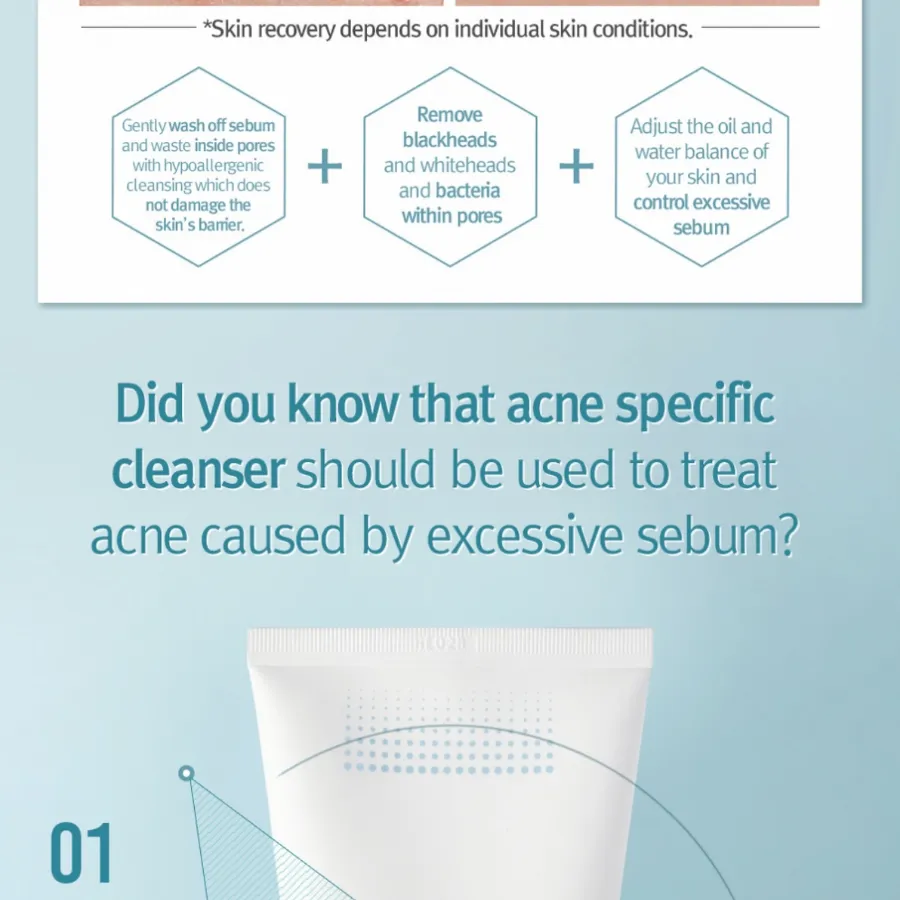 PYUNKANG YUL Acne Facial Cleanser, 120ml/ 4.06fl.oz