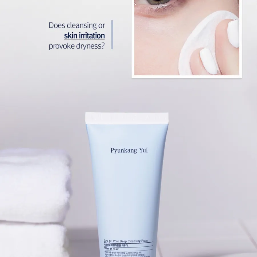 PYUNKANG YUL Low pH Pore Deep Cleansing Foam, 100ml/ 3.38fl.oz
