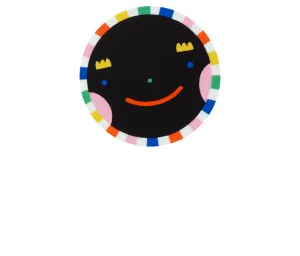 Rainbow Smiley Vinyl Sticker