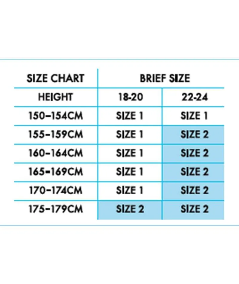 Razzamatazz Curves Sheer Value Comfort Brief - 2 Pack-Tan