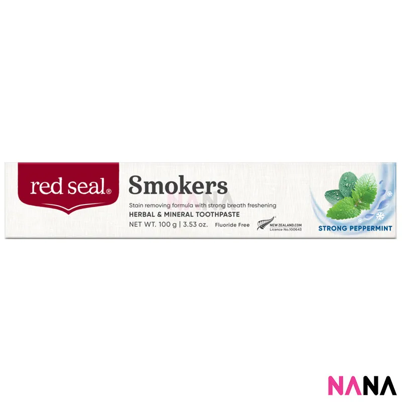 Red Seal Smokers Toothpaste 100g x 2pcs