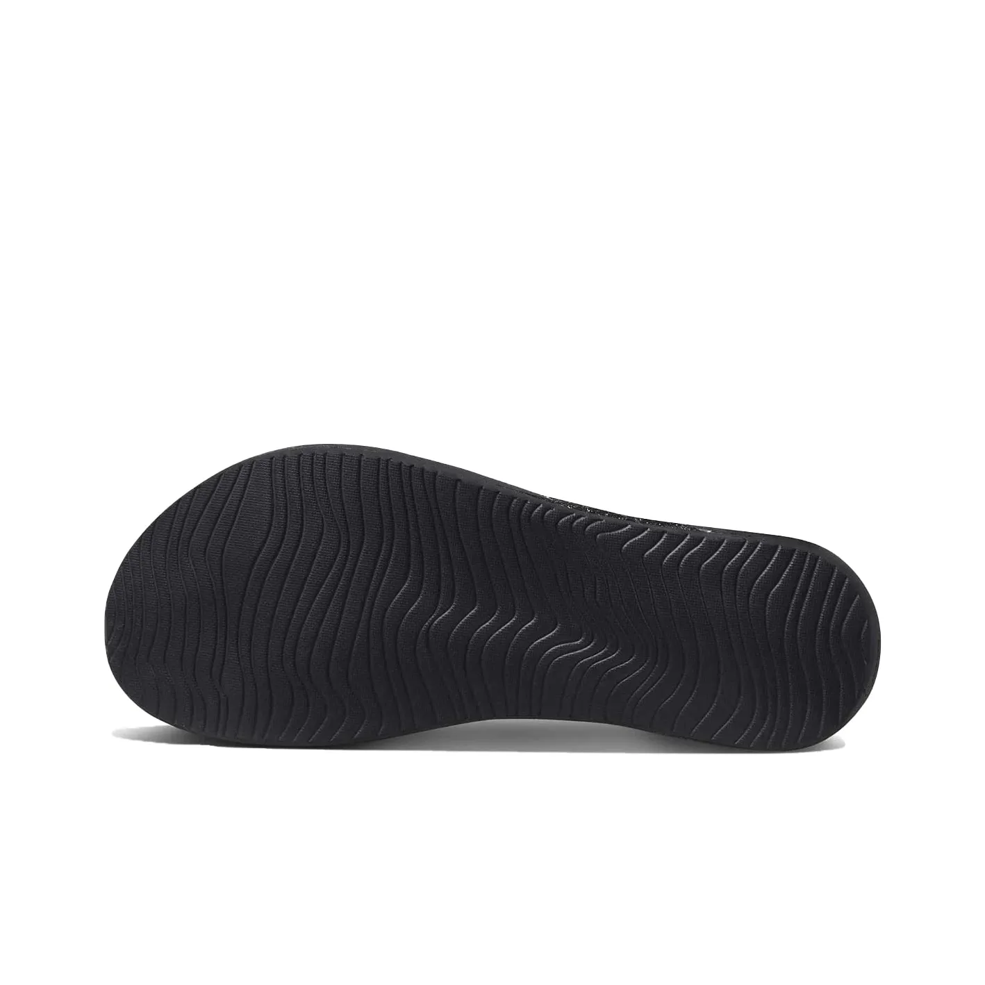 Reef Ortho Spring Black Black Glitter Ladies