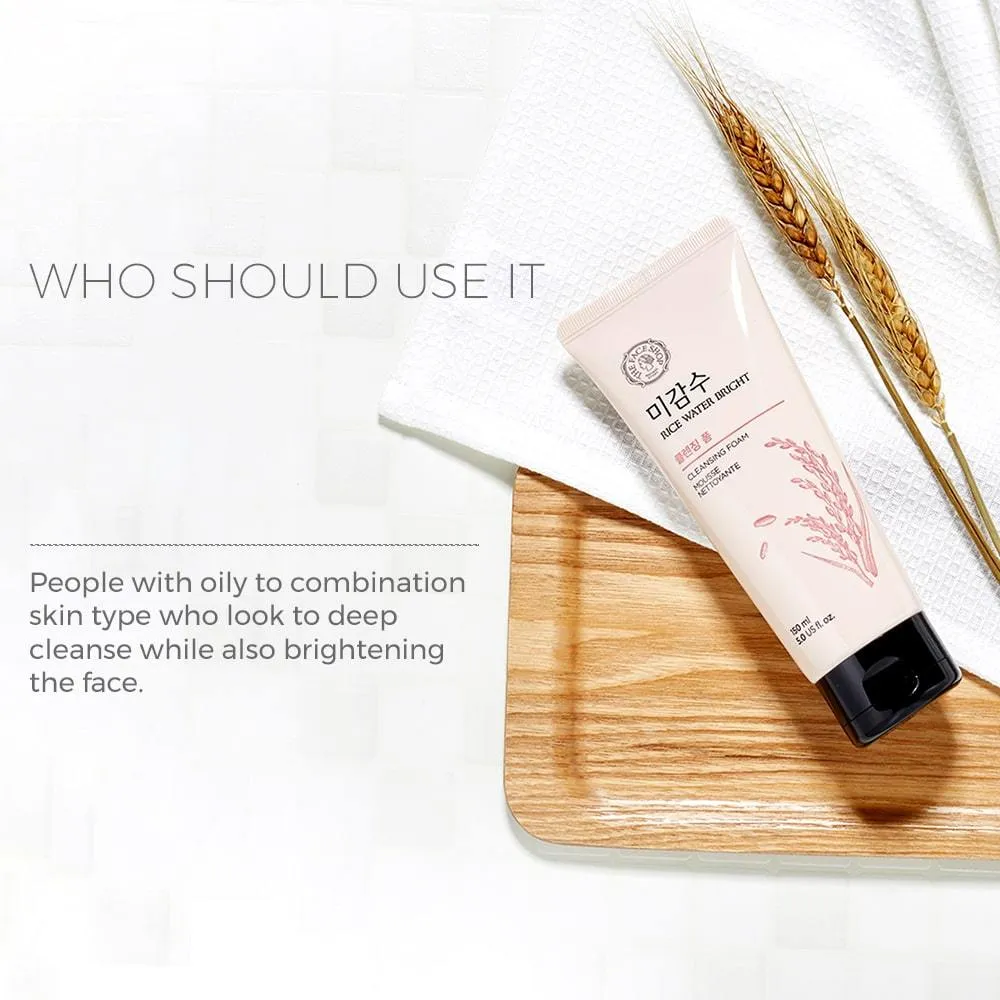 Rice Water Bright Cleansing Foam