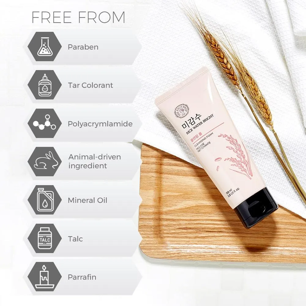 Rice Water Bright Cleansing Foam