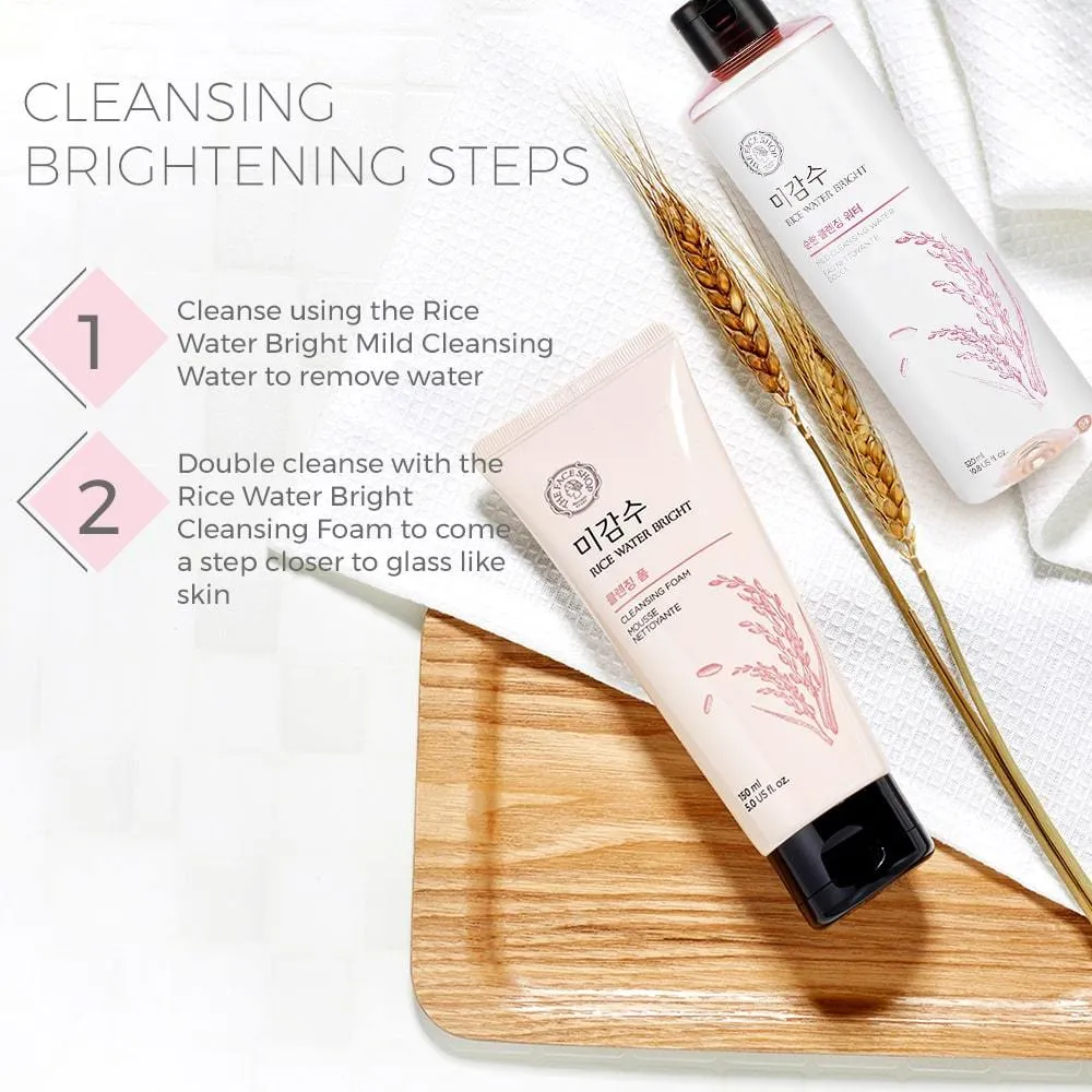 Rice Water Bright Cleansing Foam