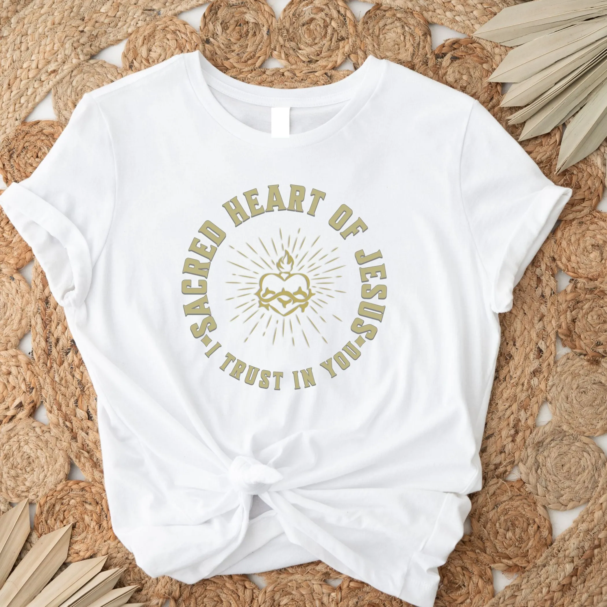 Sacred Heart of Jesus, I Trust in You - Unisex T-Shirt