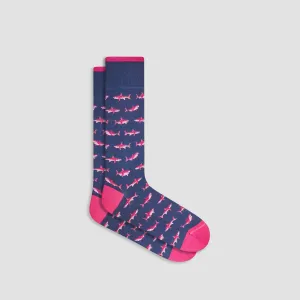 Sharks Mid-Calf Socks