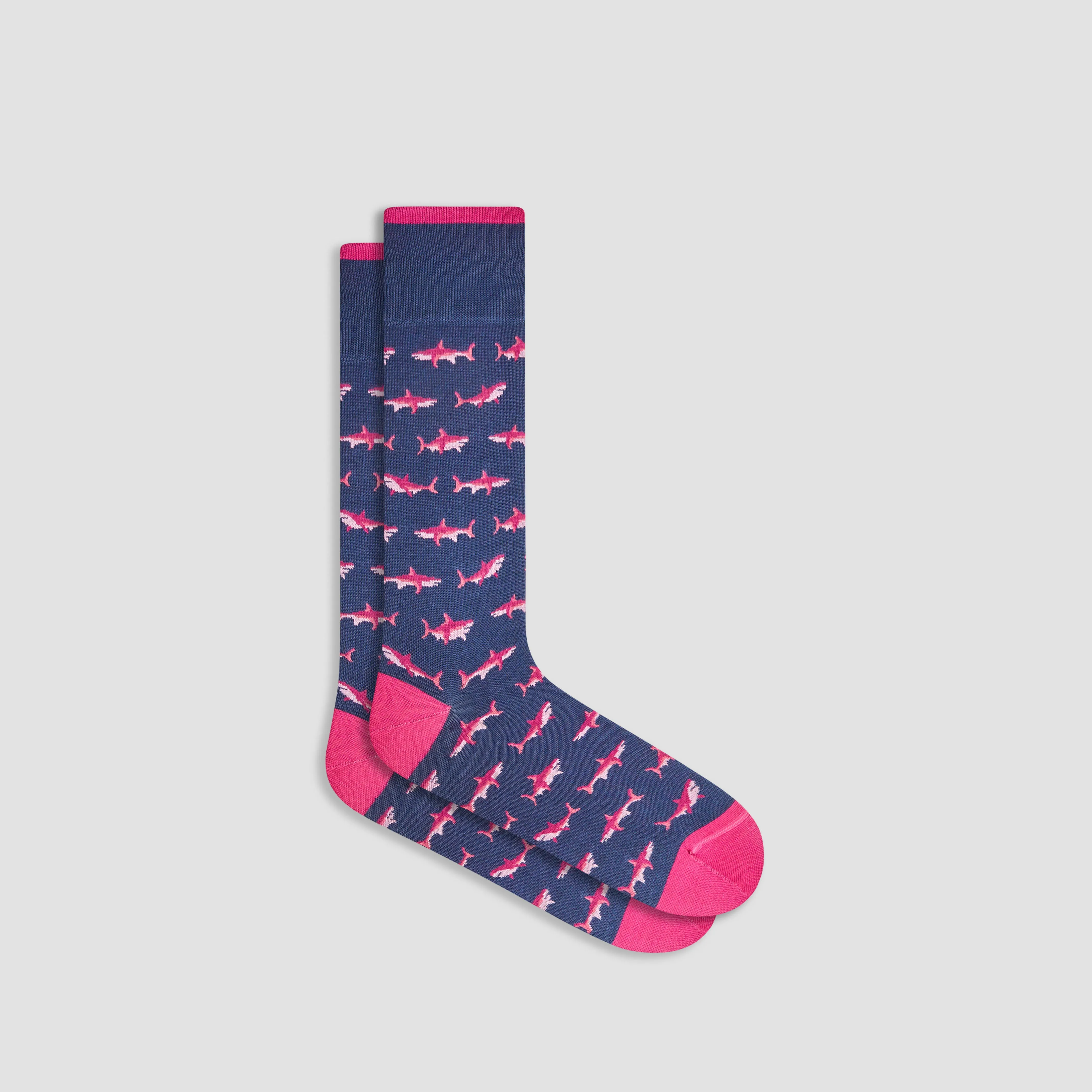 Sharks Mid-Calf Socks