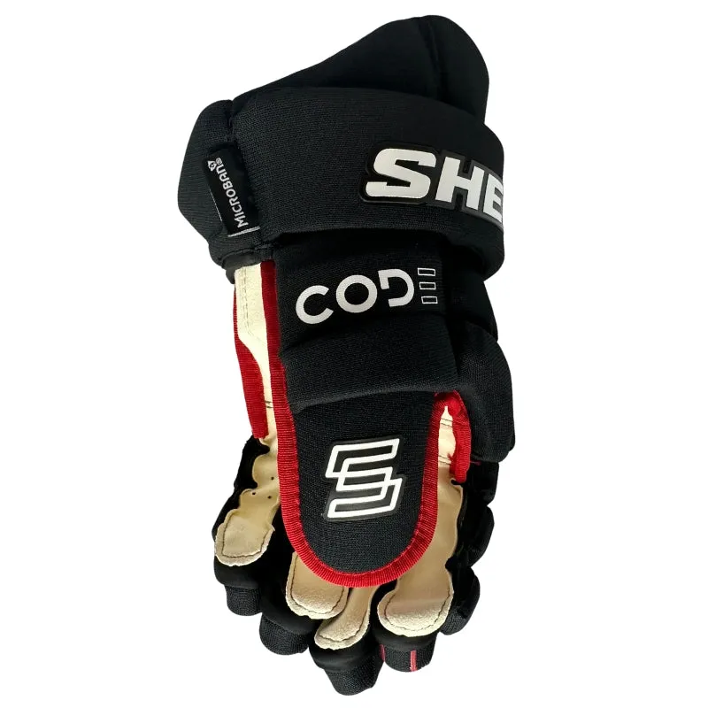 Sherwood Code Encrypt Pro Hockey Gloves - CHI OFF - Senior