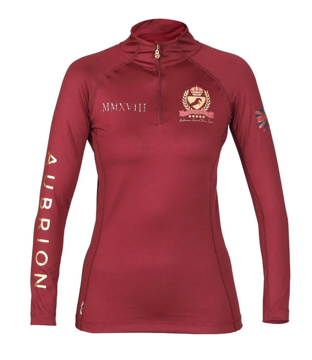 Shires Aubrion Team Long Sleeve Base Layer