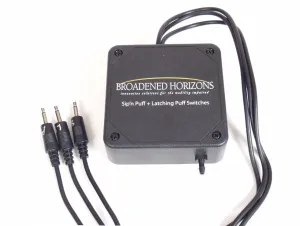 Sip-n-Puff & Latching Puff Switches for Gaming or Intercom