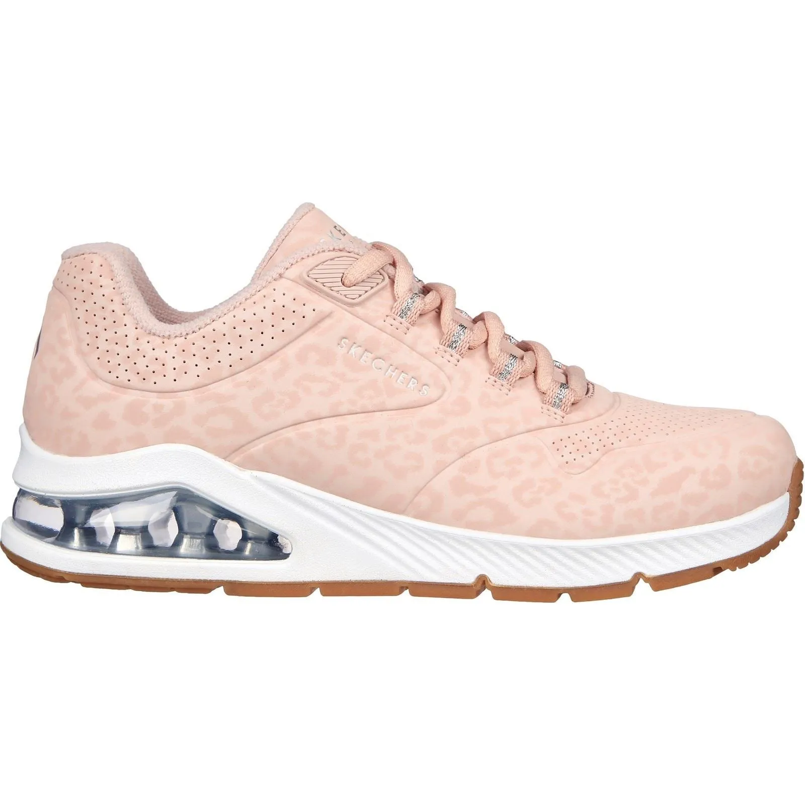 Skechers 155642 Uno 2 In Kat Neato Sneakers für Damen mit weiter Passform - Blush