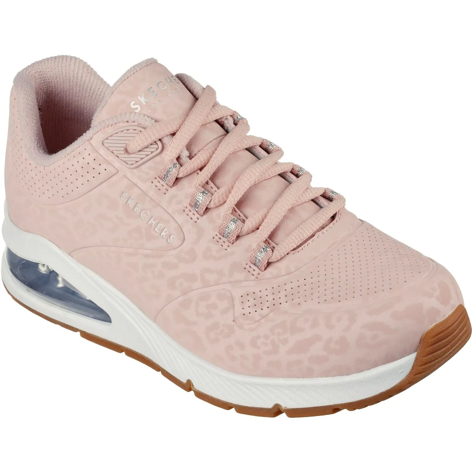 Skechers 155642 Uno 2 In Kat Neato Sneakers für Damen mit weiter Passform - Blush