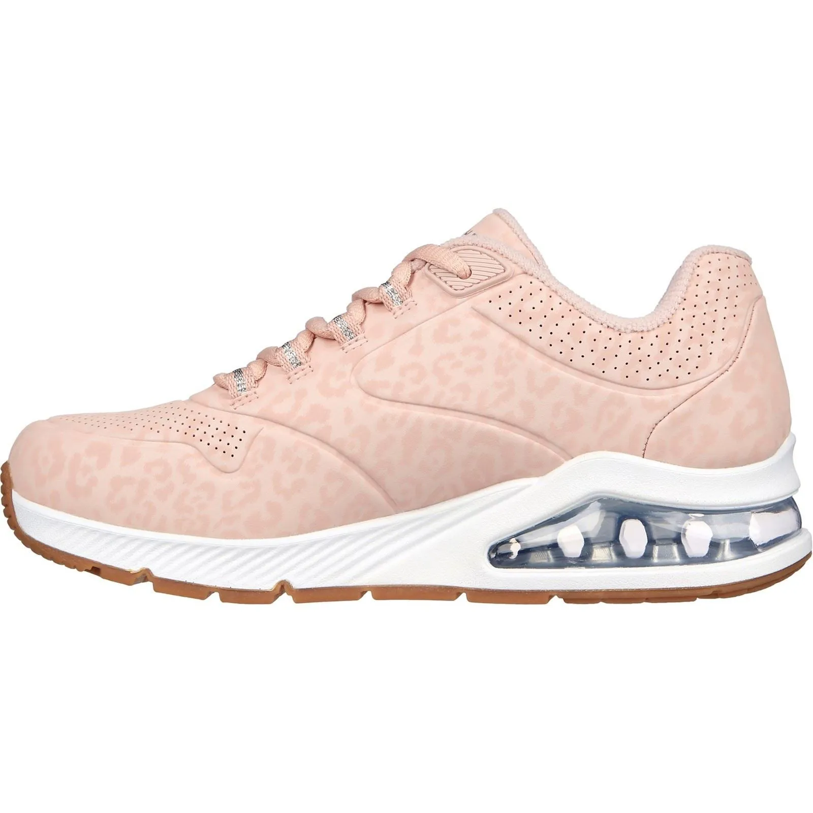 Skechers 155642 Uno 2 In Kat Neato Sneakers für Damen mit weiter Passform - Blush